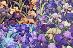 Boho Irisis Seamless Patterns - 300DPI Product Image 4