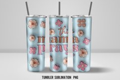 3D MaMa inflated 20 oz Tumbler Wrap Sublimation. Product Image 4