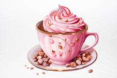 Christmas Hot Cocoa Cup Sublimation PNG Product Image 4