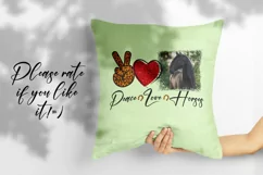 Peace Love Horses | PNG Sublimation design, t shirt print Product Image 4