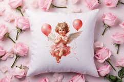 Valentines Day Cupid Sublimation Bundle, Cupid Watercolor Product Image 4