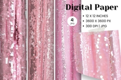 pink glitter Background Wallpaper Sparkles Digital Paper_69 Product Image 1