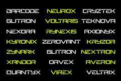 BERSAN Futuristic Modern font Product Image 4