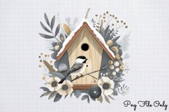 Gold and Black Christmas Clipart PNG Product Image 1