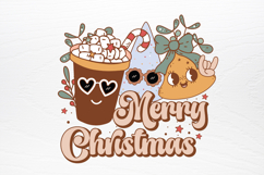 Retro Groovy Christmas SVG Product Image 4