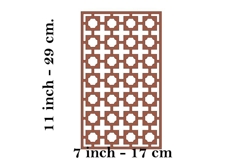 Dressing screen dollhouse miniature furniture partition Product Image 4