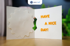 Dog, Cat, Mouse Movable Card - 3D SVG Product Image 4