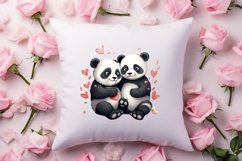 Valentines Day Animal Couple Sublimation, Christmas Clipart Product Image 4