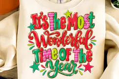 It's is the most wonderful time year PNG, Product Image 3
