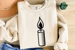 Christmas Candle Svg | Christmas svg | Shirt Svg Product Image 4