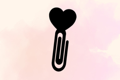 Paper Clips, Heart STL/3MF files for 3D Printing Product Image 3