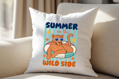 Summer On The Wild Side SVG PNG Product Image 4
