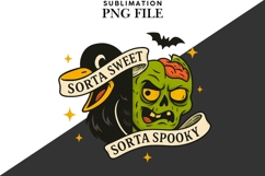 Sorta sweet sorta spooky png design for T-shirts Product Image 2
