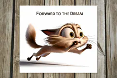 Funny cat | 4 skinny tumbler Sublimation designs, PNG Product Image 4