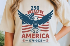 America 250 Years Anniversary Svg, Fourth Of July Svg. Product Image 5