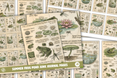 Ephemera Summer Animals Junk Journal Product Image 4