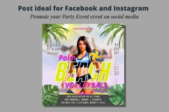 Beach Volleyball Flyer Tournament, Beach Digital Flyer Product Image 4
