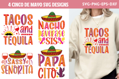 Tequila repeat SVG, Cinco De Mayo SVG Product Image 1