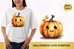 halloween cute pumpkin PNG, Pumpkin Halloween Product Image 1