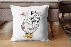 Funny Sarcastic Goose Girl PNG Set Product Image 4