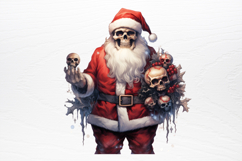 Christmas Skeleton Sublimation PNG Product Image 4