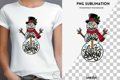 Christmas phrases png design for T-shirts Product Image 4