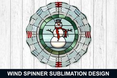 Snowman Stained Glass Wind Spinner Bundle Product Image 5