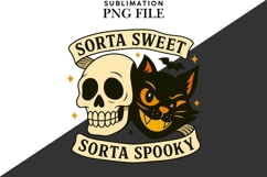 Sorta sweet sorta spooky png design for T-shirts Product Image 2