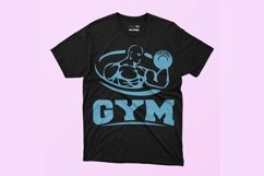 5 in 1 Gym T-shirt Designs Bundle Product Image 4