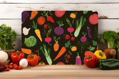 Vegetables Cutting Board Design | Cutting Board png Product Image 2