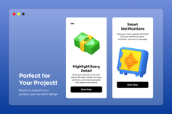 FinTech 3D Finance Icon Pack Product Image 4