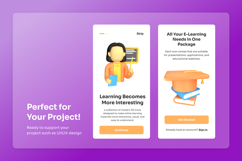 E-Learning and Online Course 3D Icon Pack Product Image 4