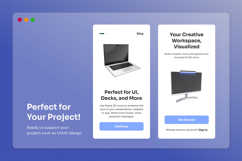 3D Icon Pack Modern Office Tech Setup Product Image 3