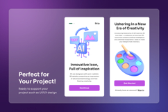 Generative AI &amp; Creativity 3D Icon Pack Product Image 4