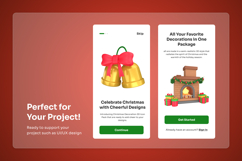 Christmas Decoration 3D Icon Pack Product Image 4