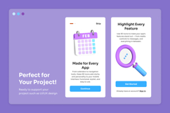 Essential 3D Icons for Mobile UI Design Product Image 4