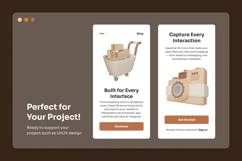 Mobile UI Essentials Soft 3D Icon Pack Product Image 4