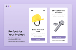 Heavy Duty Construction 3D Icon Pack Product Image 4