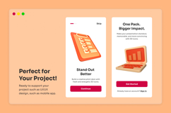 Startup &amp; Investor Pitch 3D Icon Pack Product Image 4