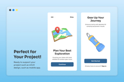 Modern Outdoor Explorer 3D Icons Product Image 4