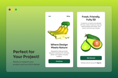 Healthy &amp; Organic Food 3D Icon Pack Product Image 4