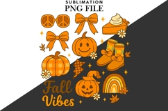 Fall vibes png design for T-shirts Product Image 2