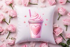 Valentine Coffee Cup Sublimation Clipart Product Image 4
