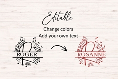 Music Monogram SVG Bundle A-Z Product Image 4