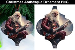 Christmas Santa Rock Arabesque Ornament Bundle Product Image 5