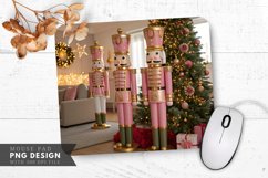 Nutcracker Christmas Scene Mouse Pad PNG Product Image 1