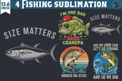 Fishing sublimation design | Fishing | Fishing lover gift Product Image 1