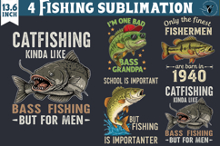 Fishing sublimation design | Fishing | Fishing lover gift Product Image 1
