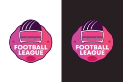 American Football Logo Design Template SVG PNG Product Image 2