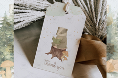 Cute Forest Animal Clipart bundle Product Image 4